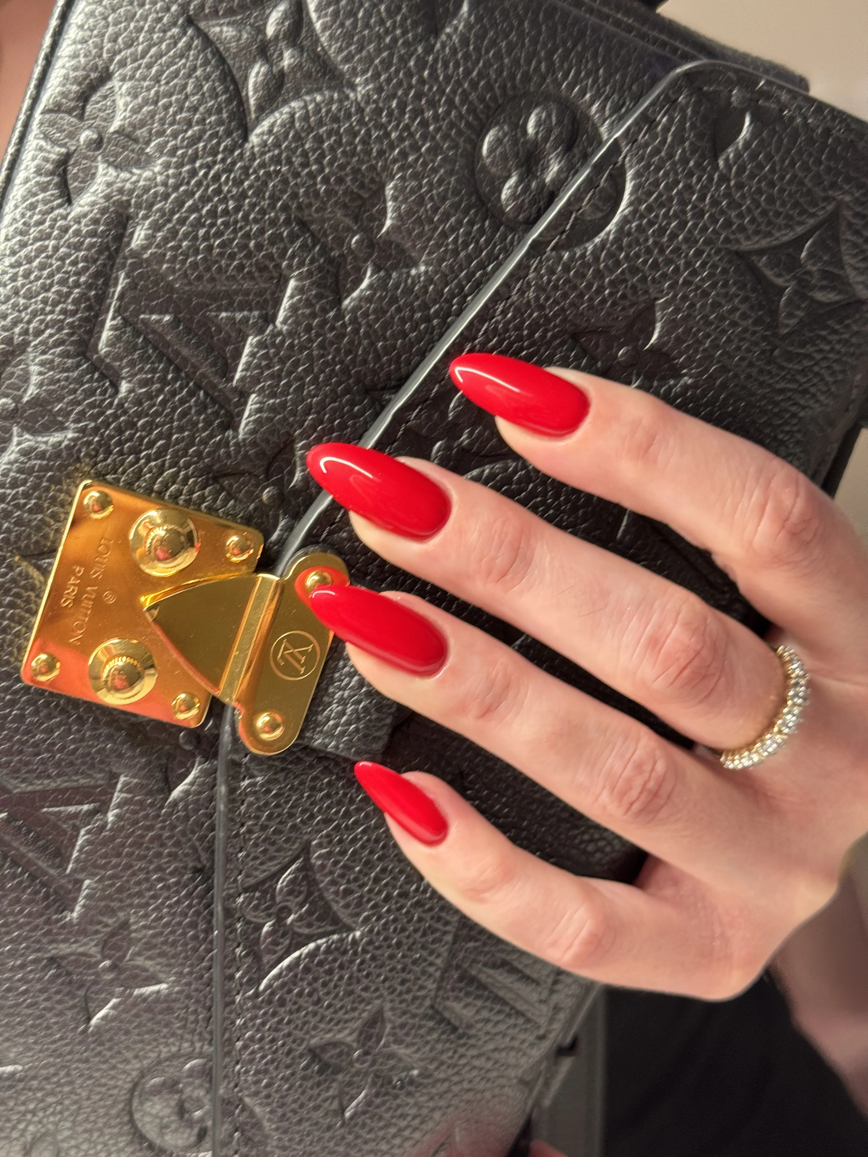 Detailed nail polish work